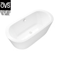 High Grade Luxury Acrylic Oval Modern Freestanding Bathtub